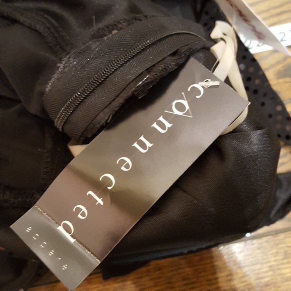 connected apparel Dress Cocktail Little Black Size 6 NWT - Picture 10 of 12